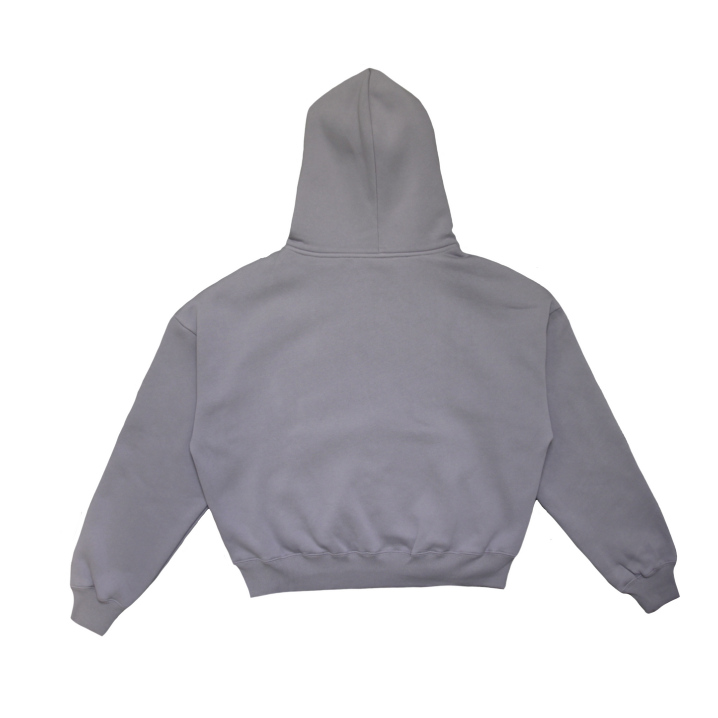 ZIP HOODIE- LIGHT GREY