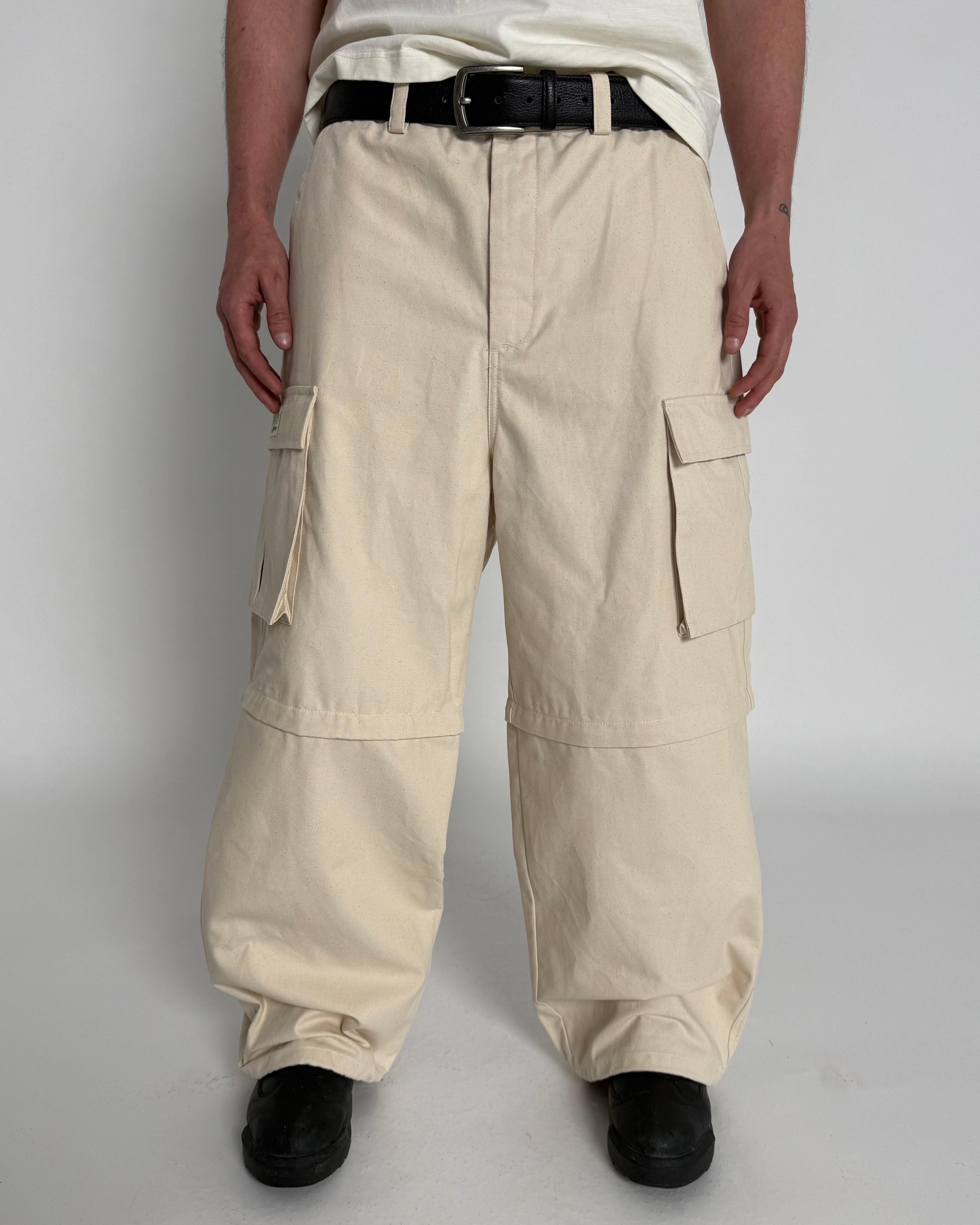CARGO PANTS & SHORTS - BEIGE