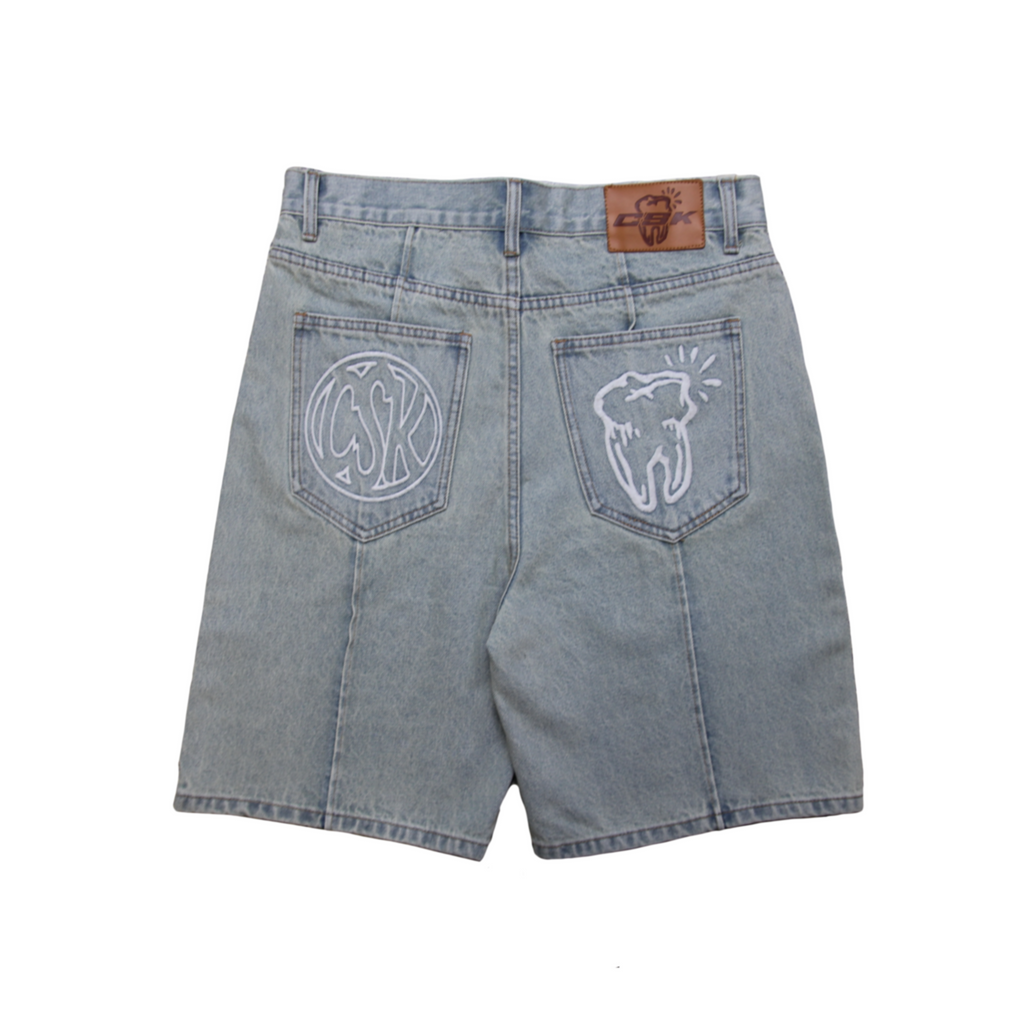 JORTS - LIGHT DENIM