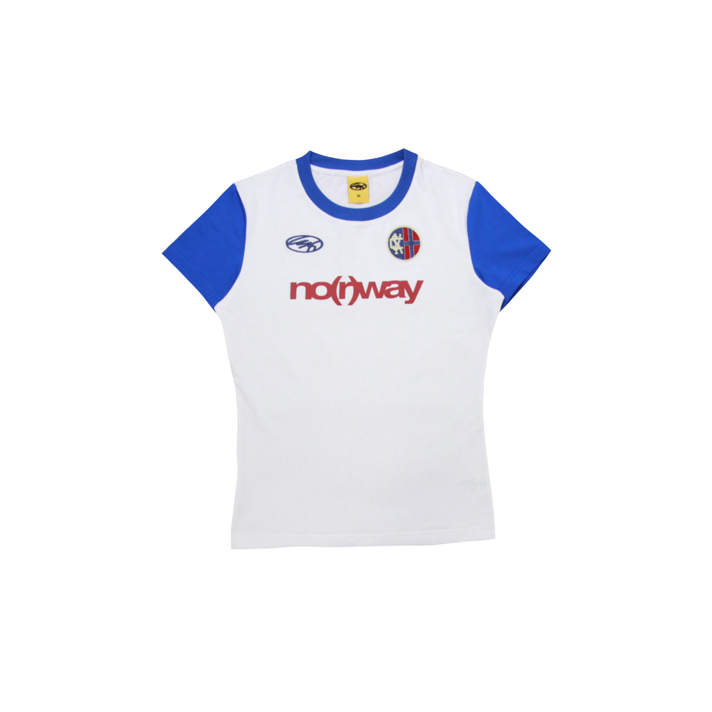 GIRLY TEE - NO(R)WAY BLUE