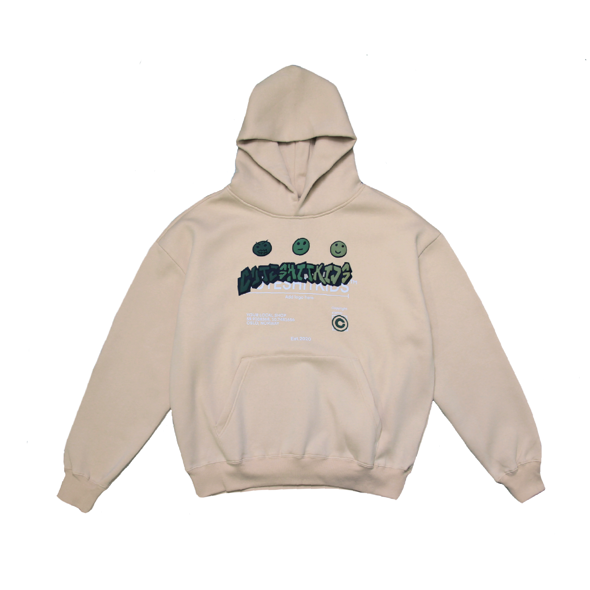 HOODIE - BEIGE