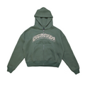 ZIP HOODIE - GREEN