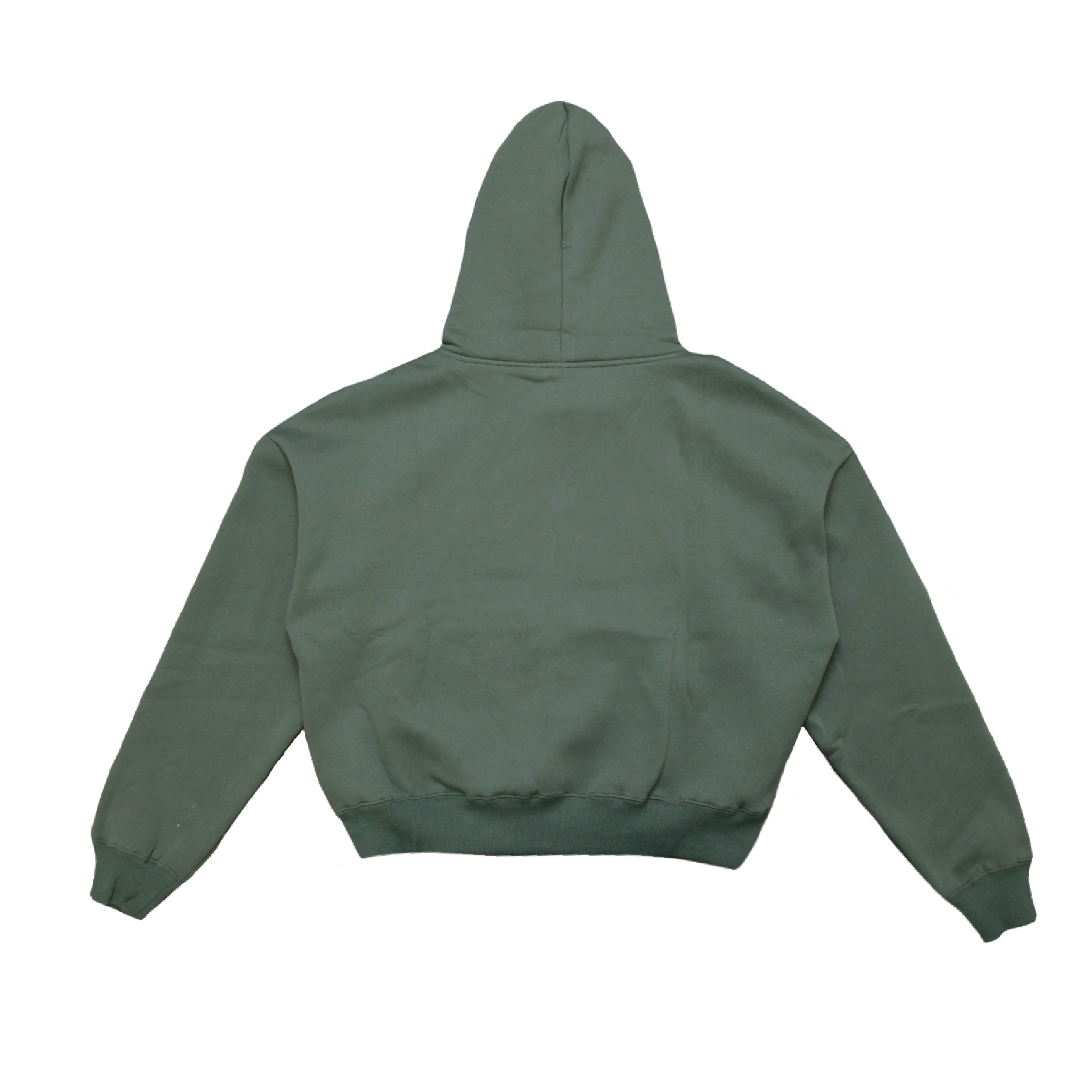 ZIP HOODIE - GREEN