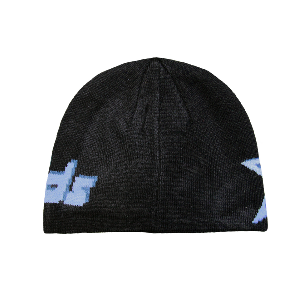 BEANIE - BLACK&BLUE