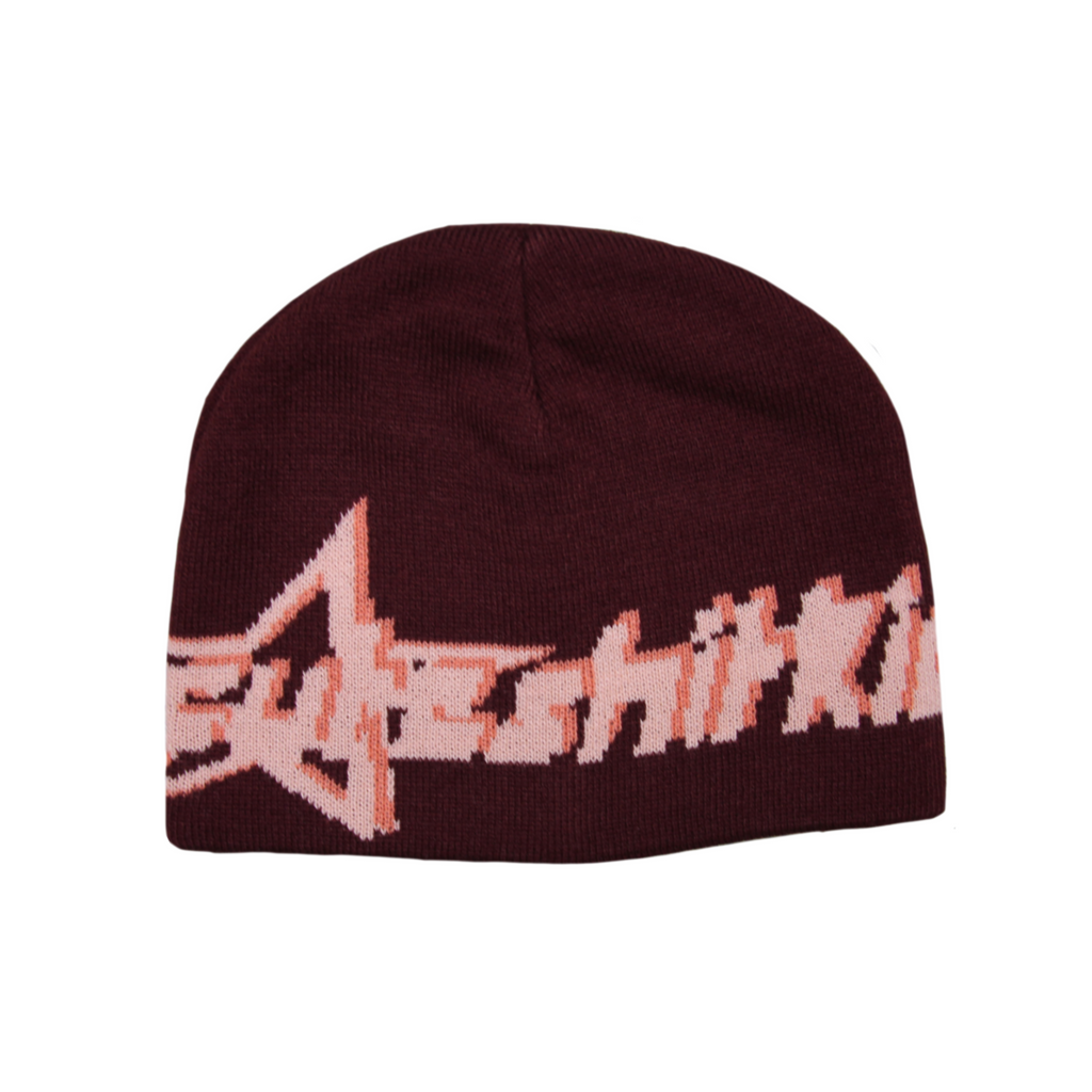 BEANIE - DARK RED