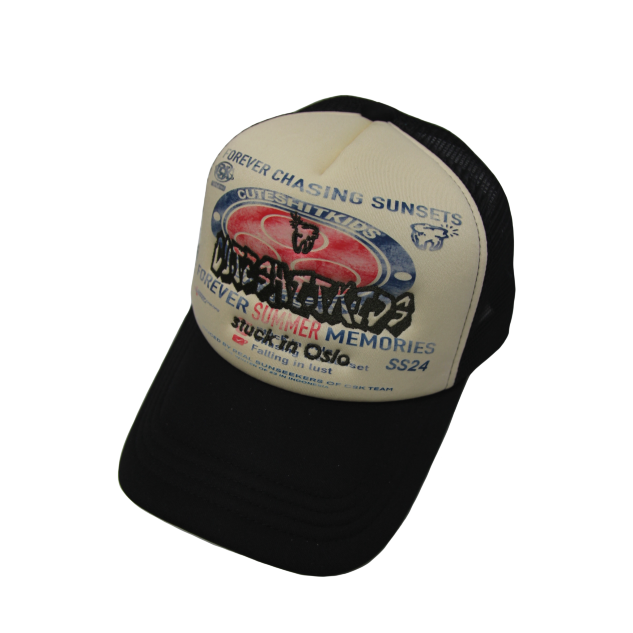 CAPS - BALI TRUCKER(BLACK)
