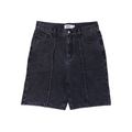 JORTS - BLACK DENIM
