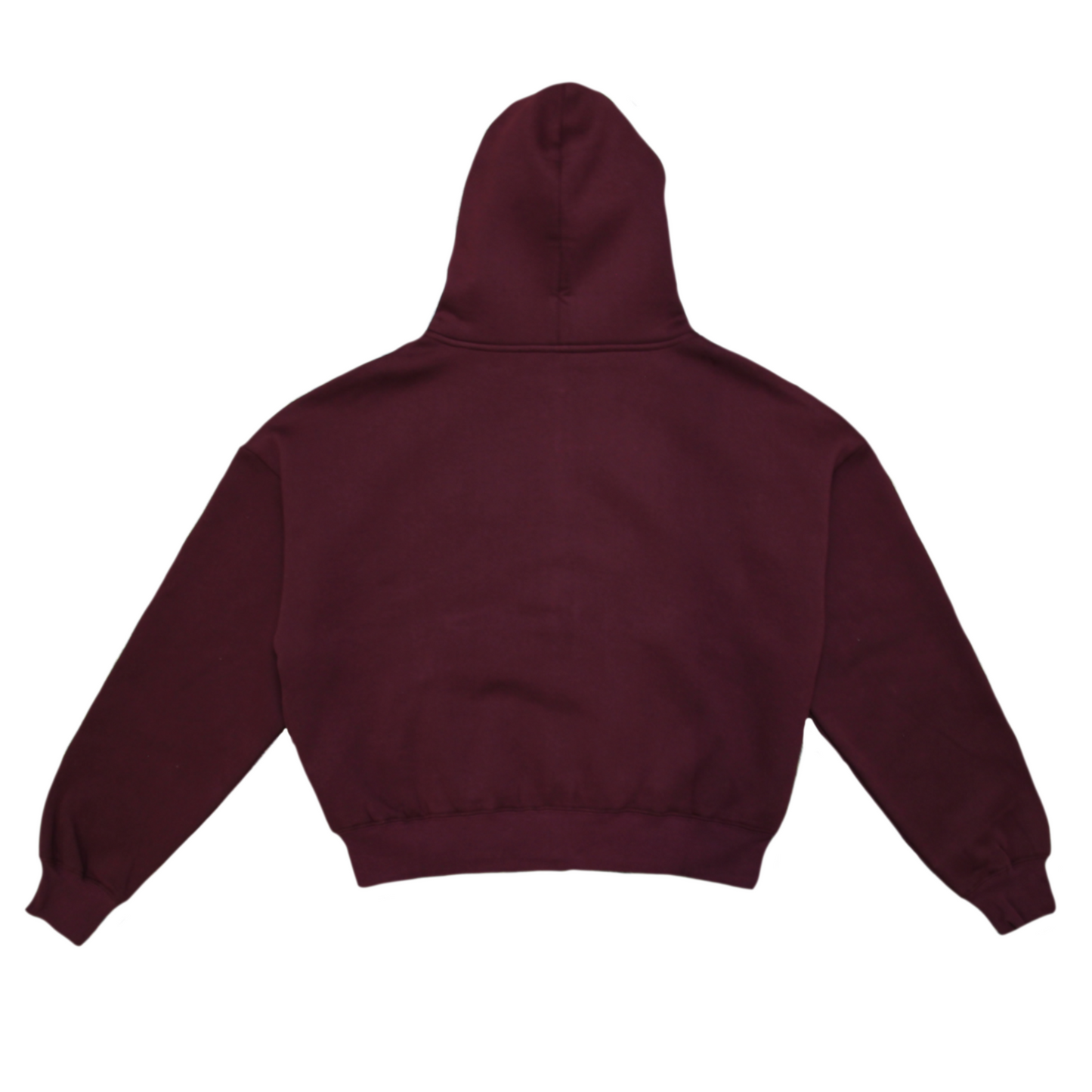 ZIP HOODIE - BURGUNDY