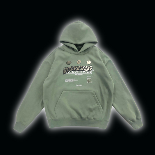 HOODIE - LIGHT GREEN