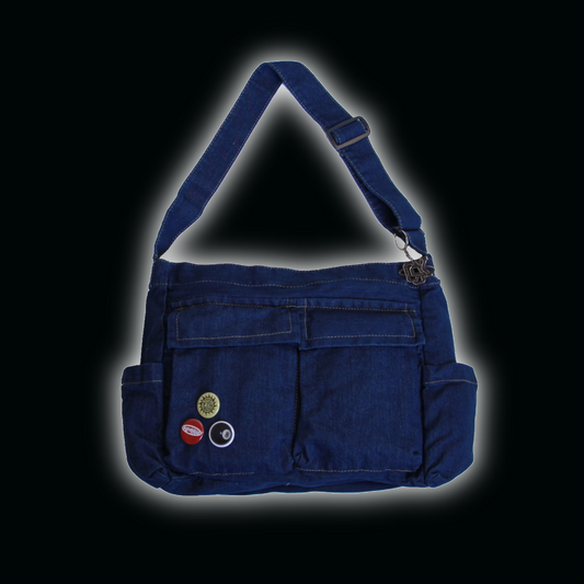 SHOULDER BAG - DENIM