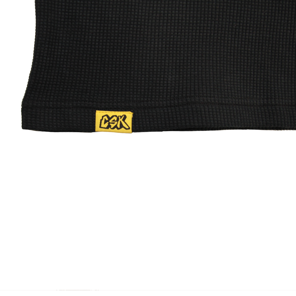 TANK - WAFFLE BLACK