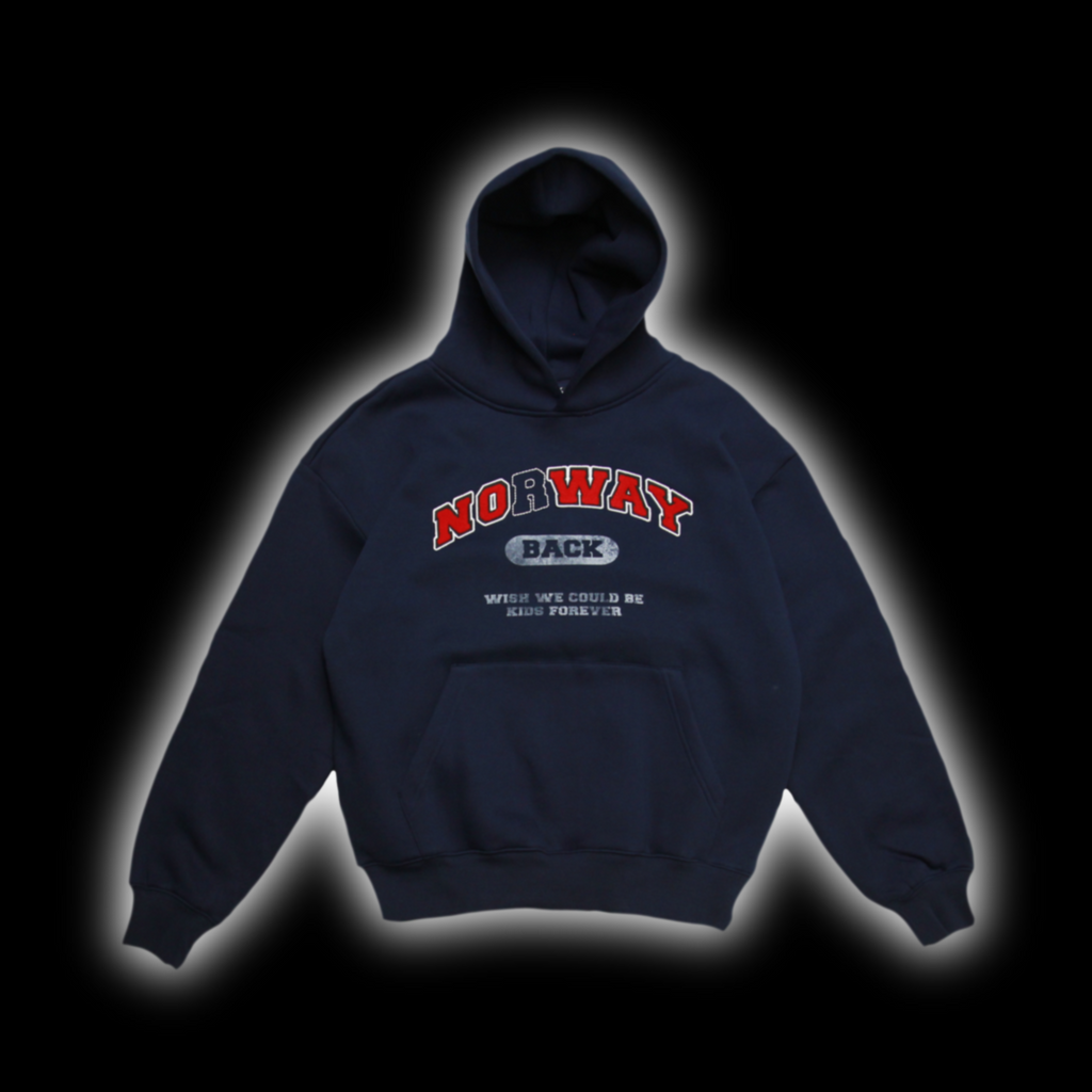 HOODIE - NO(R)WAY NAVY
