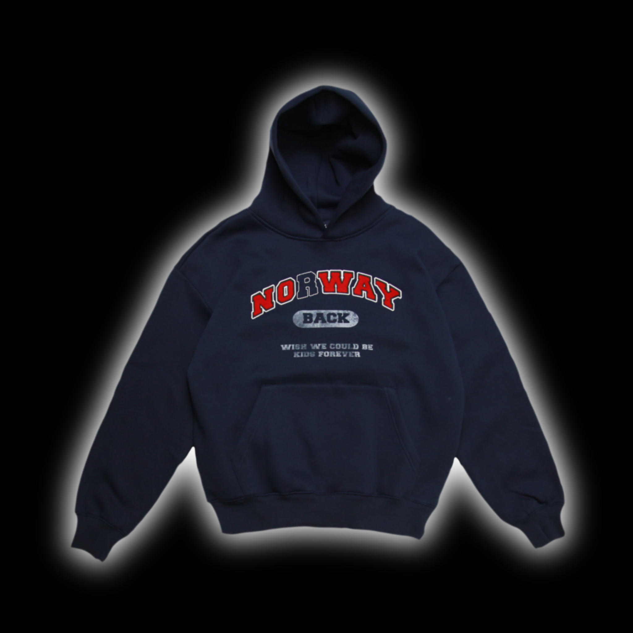 HOODIE - NO(R)WAY NAVY