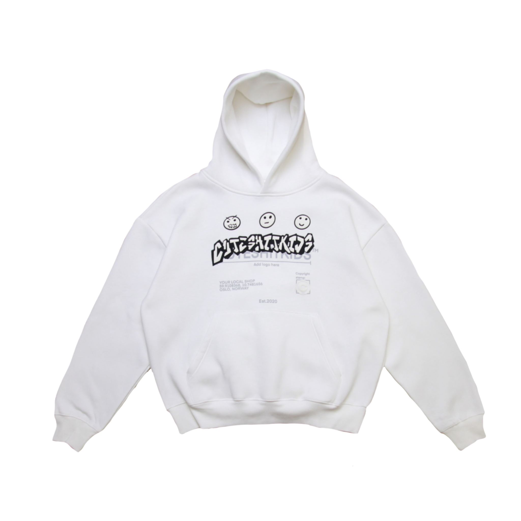 HOODIE - WHITE