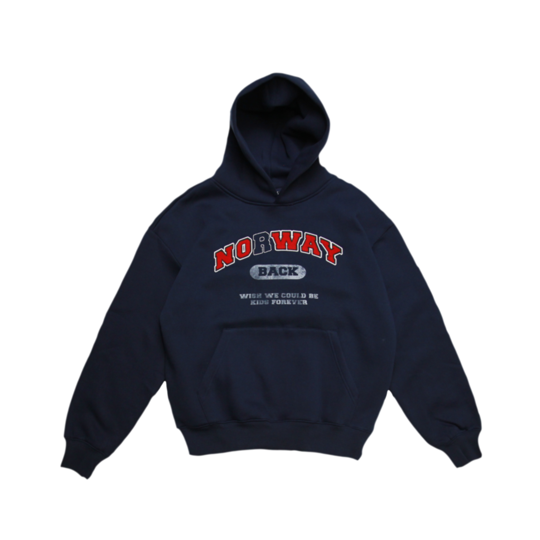 HOODIE - NO(R)WAY NAVY