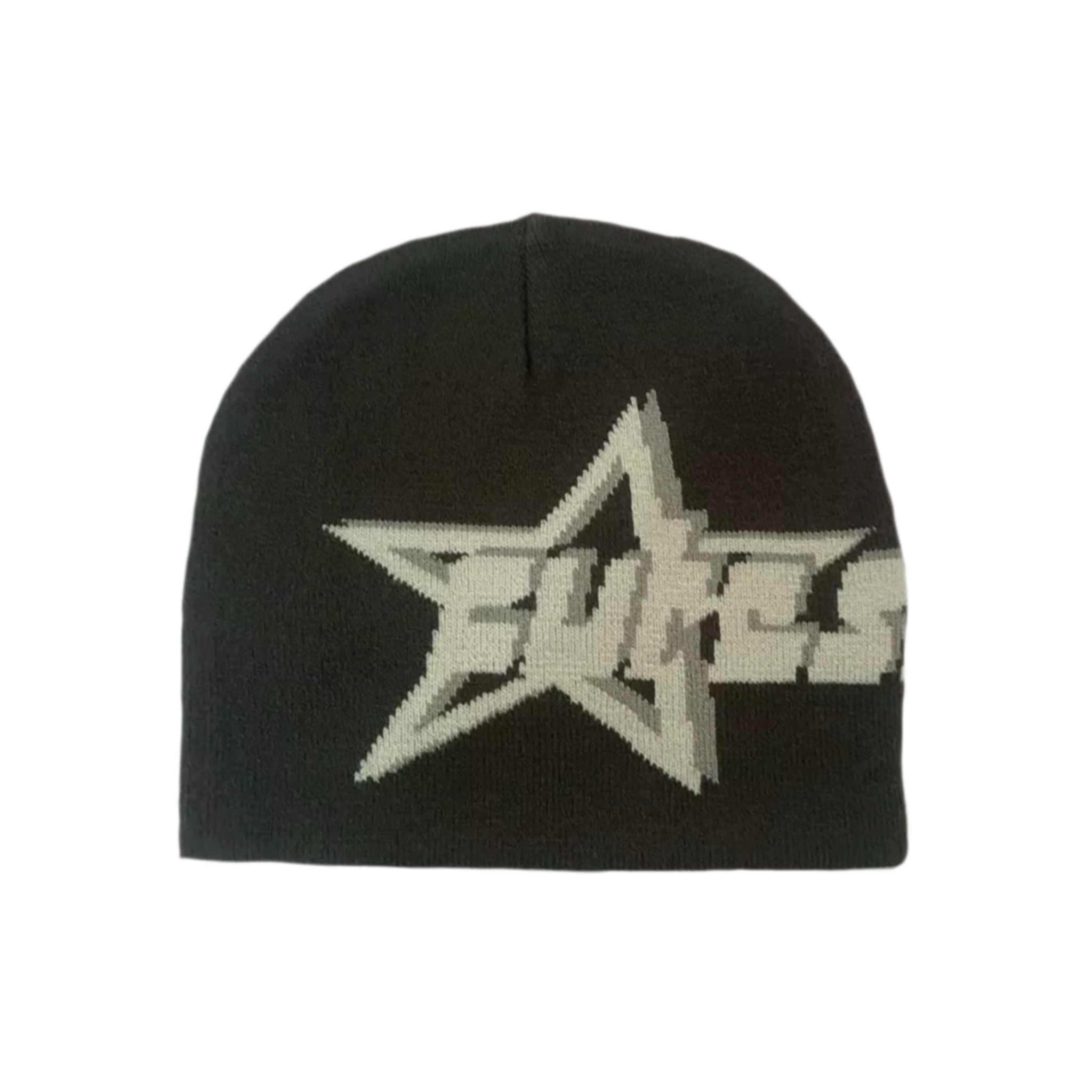 STAR BEANIE - BLACK