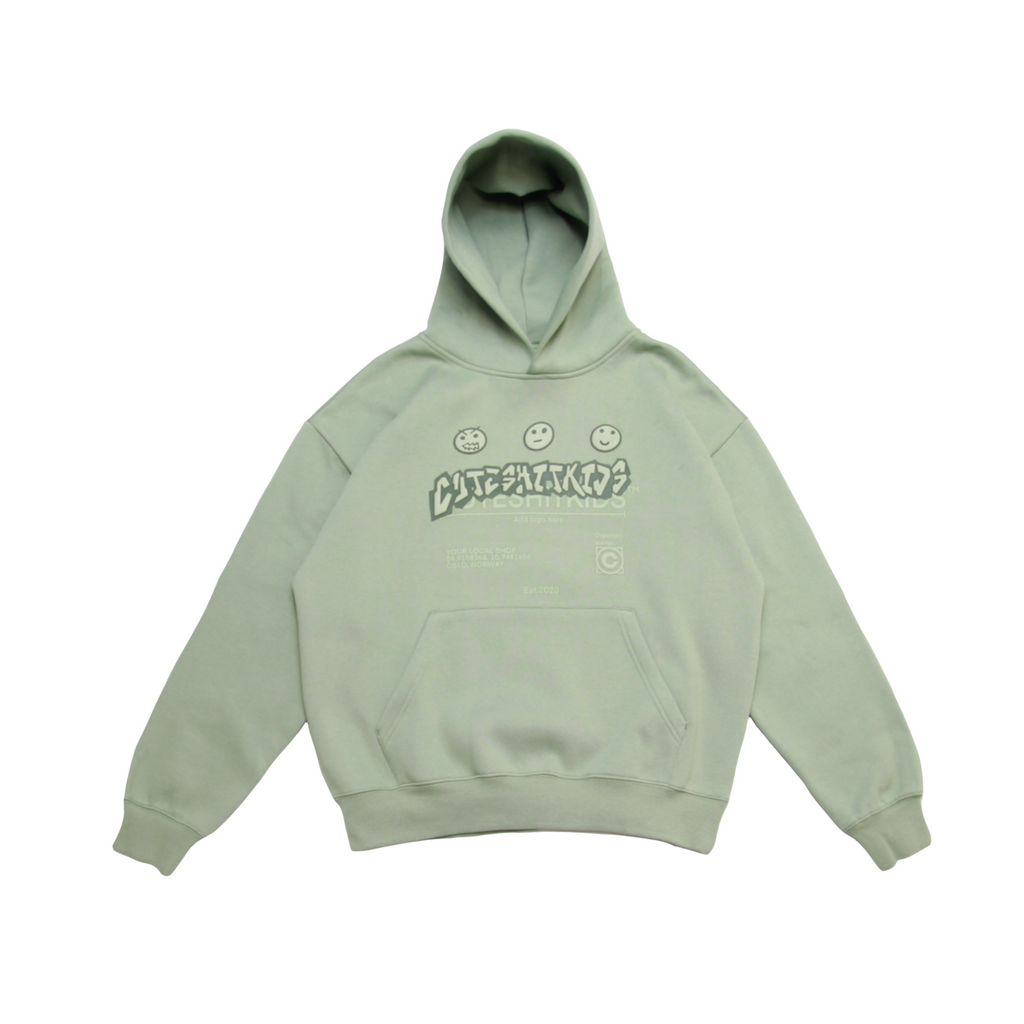 HOODIE - CLAY GREEN