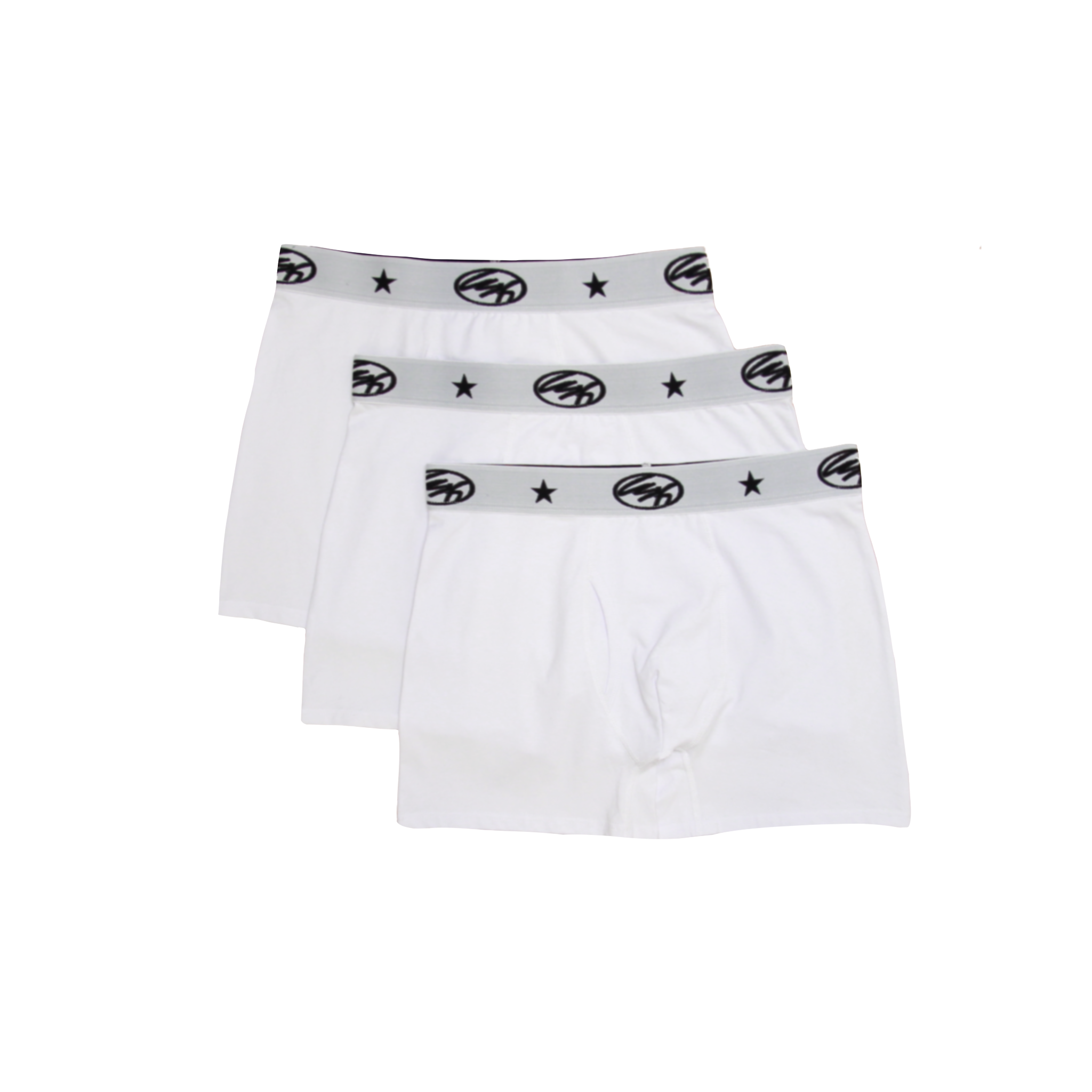 BOXER 3pk - White/black