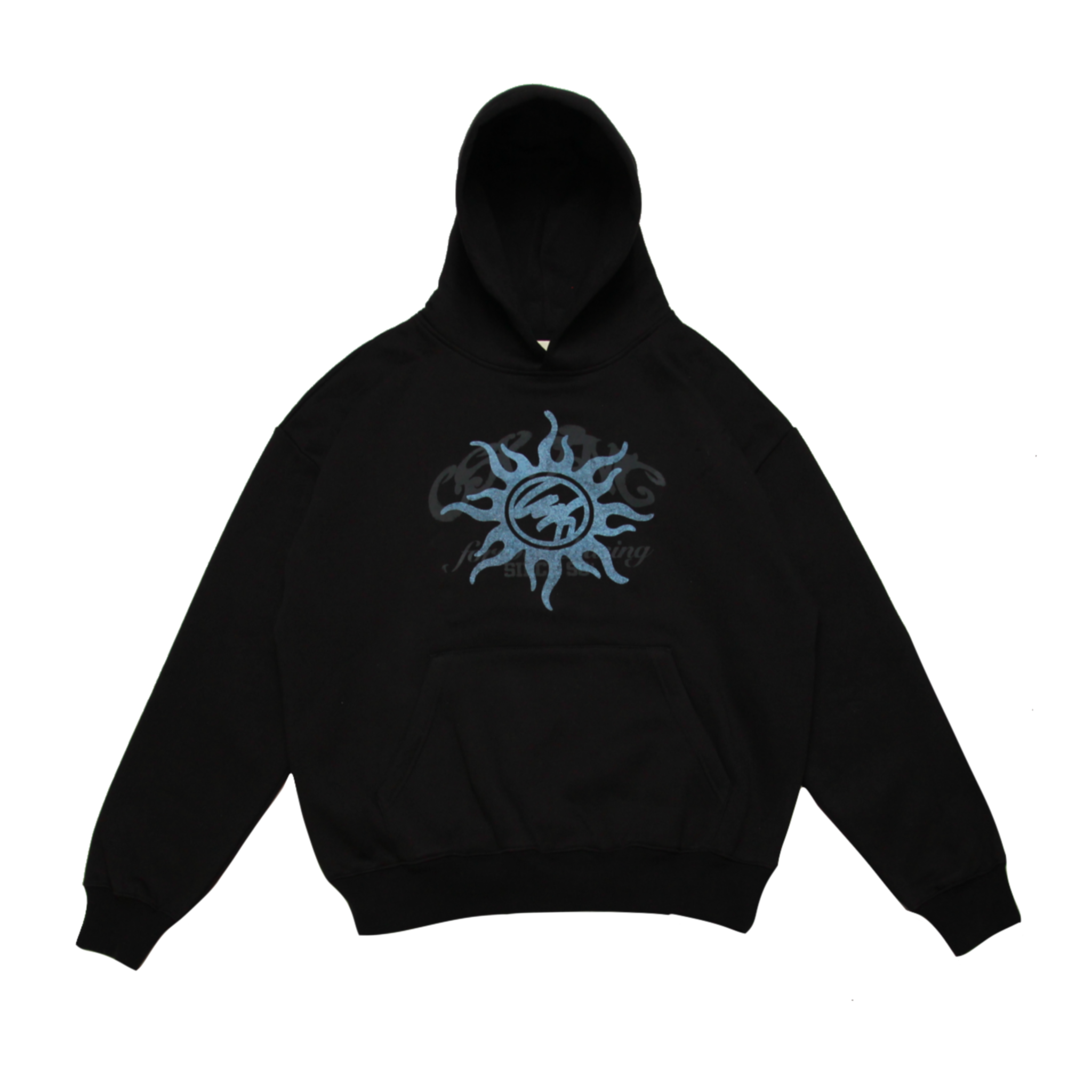 HOODIE TRIBAL - BLACK