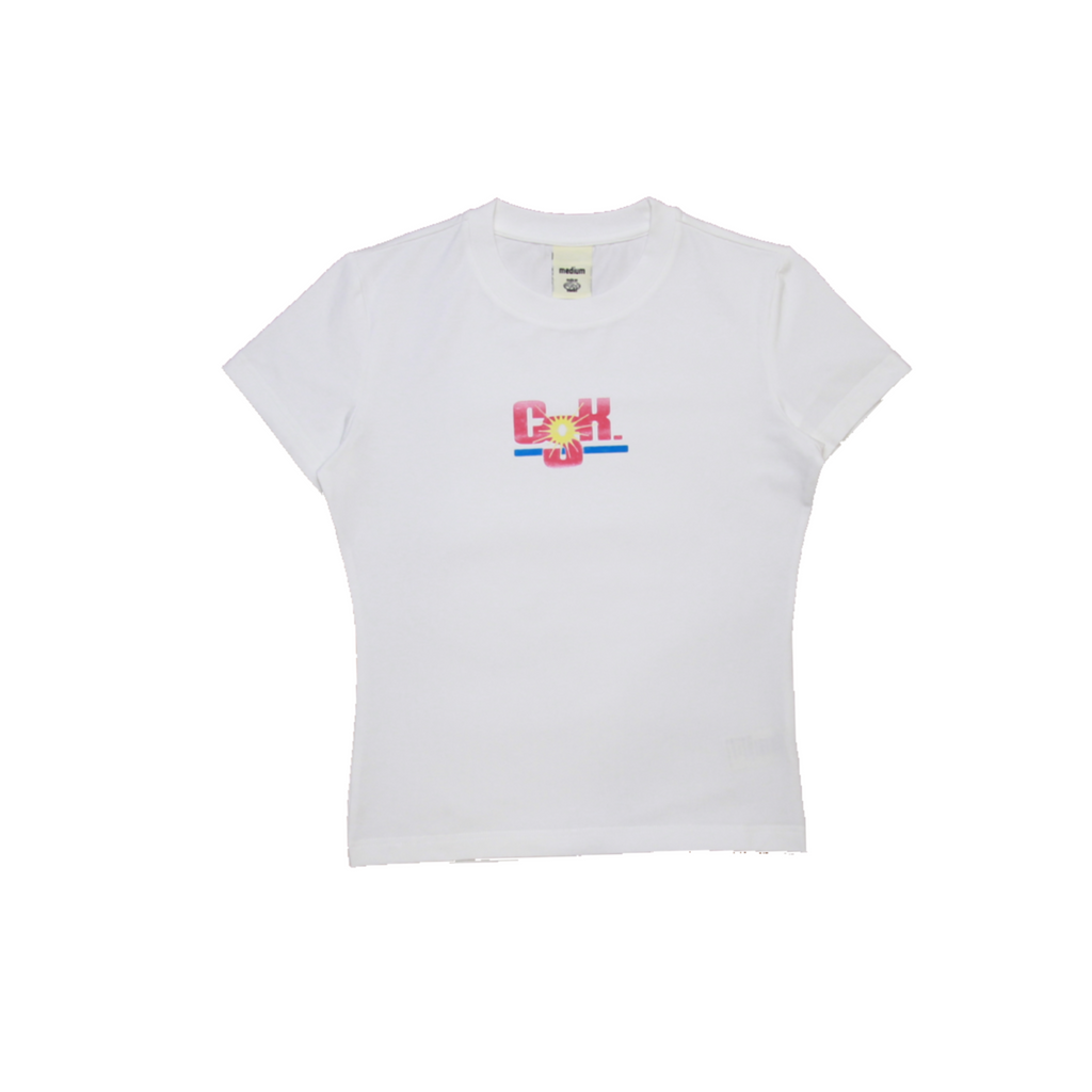 GIRLY TEE - WHITE