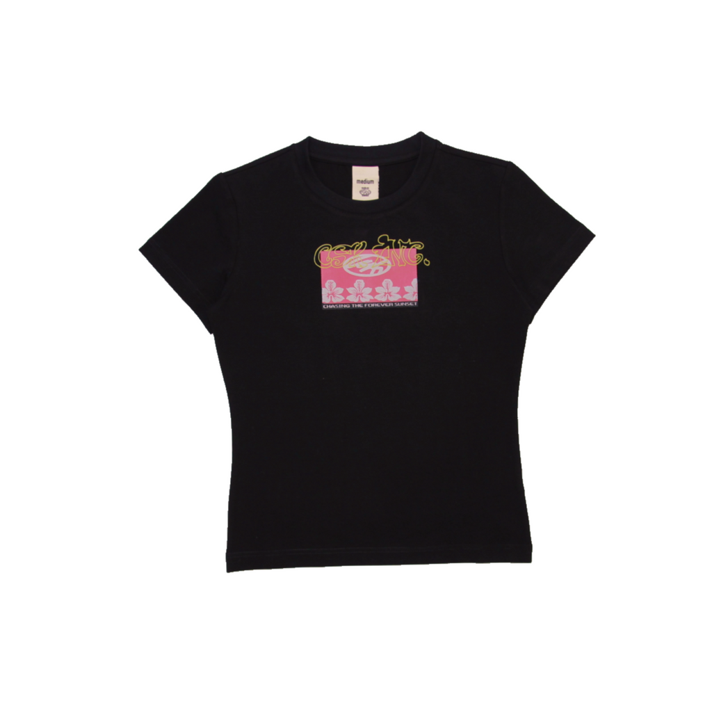 GIRLY TEE - BLACK