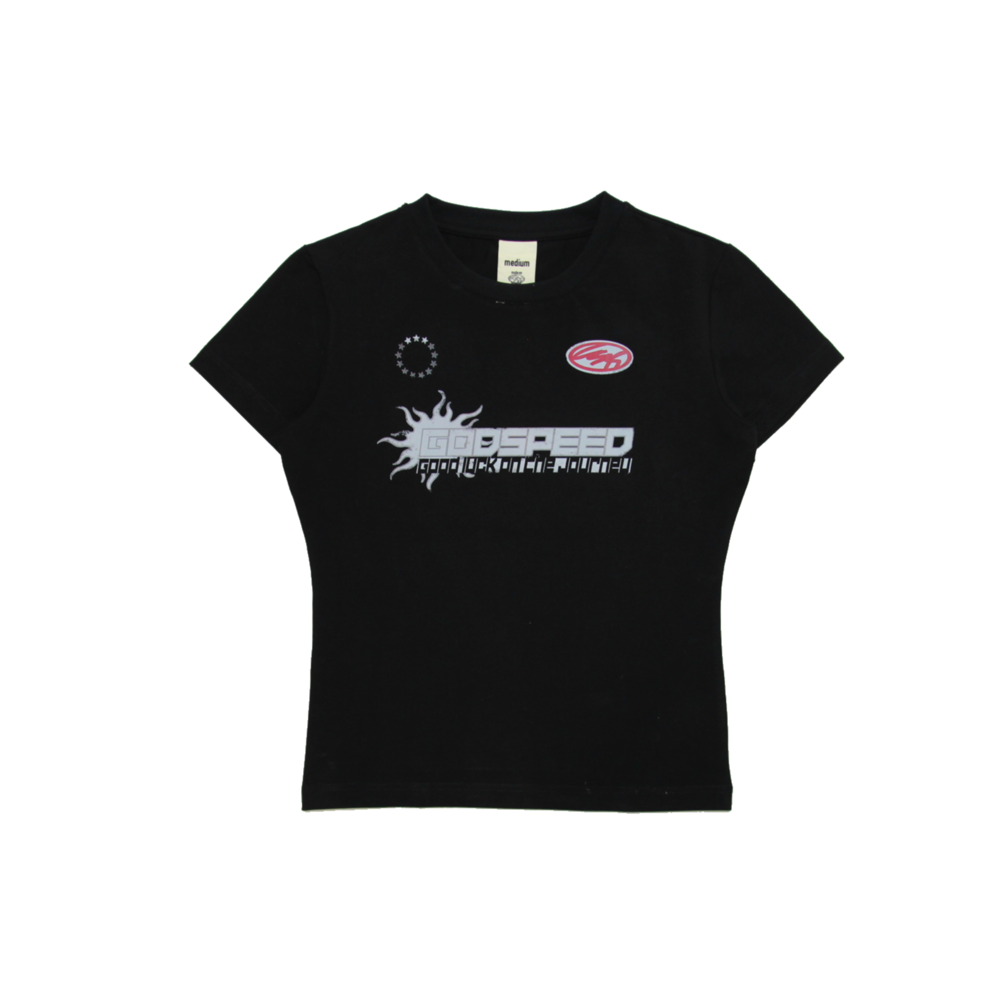 GIRLY TEE - BLACK 2