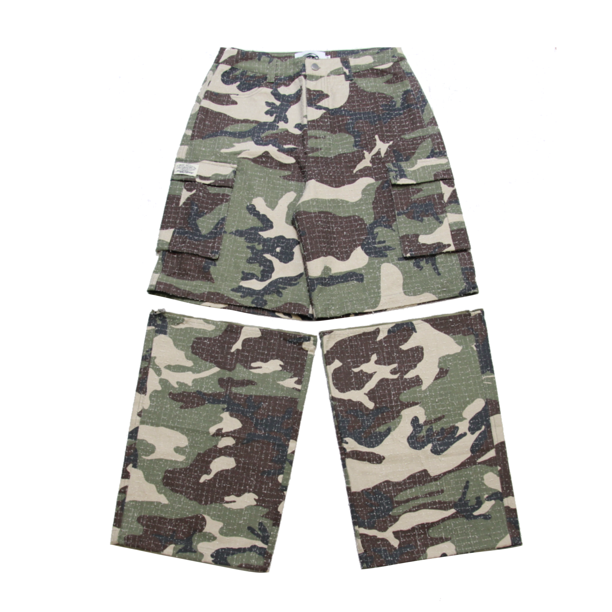 CARGO PANTS & SHORTS - CAMO