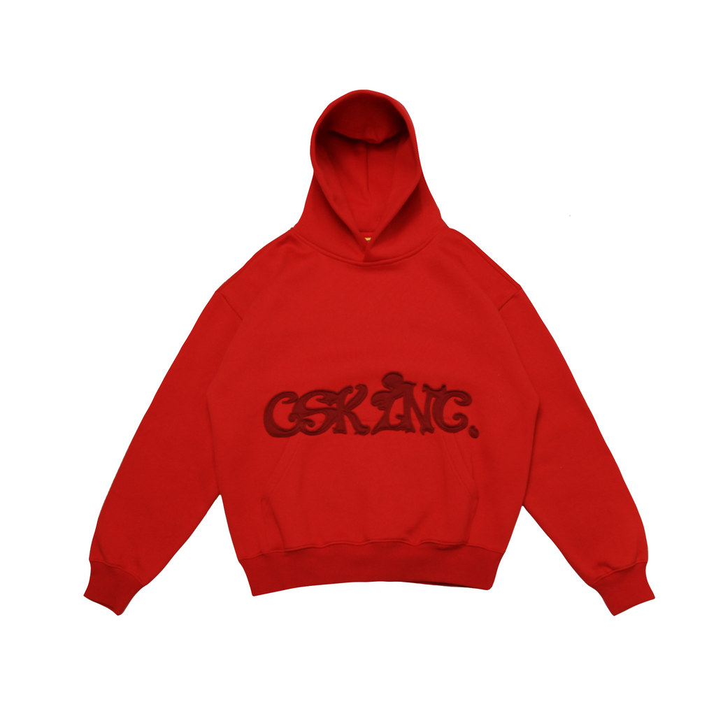 HOODIE - INC RED