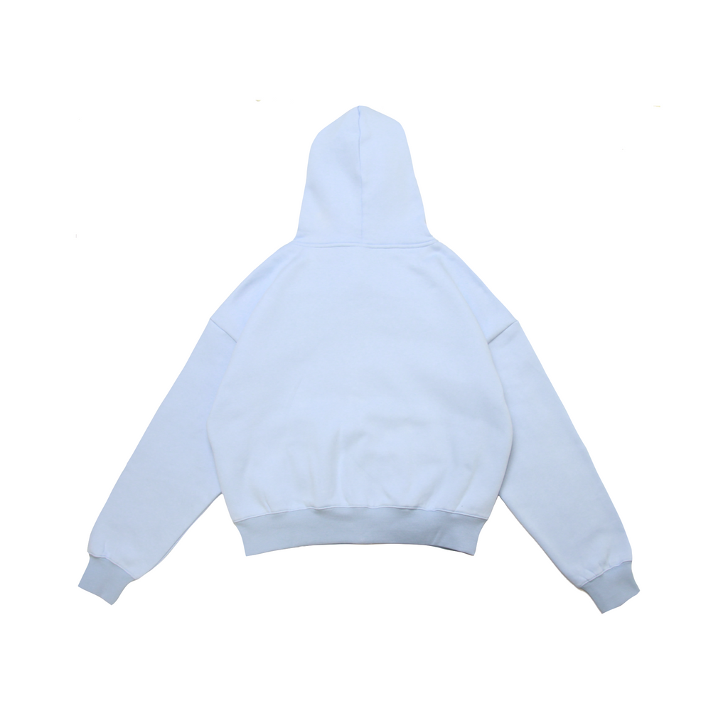ZIP HOODIE - BABYBLUE
