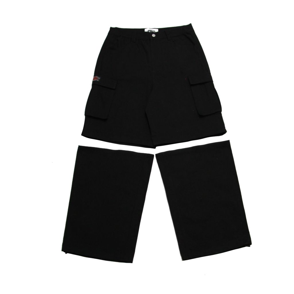 CARGO PANTS & SHORTS - BLACK