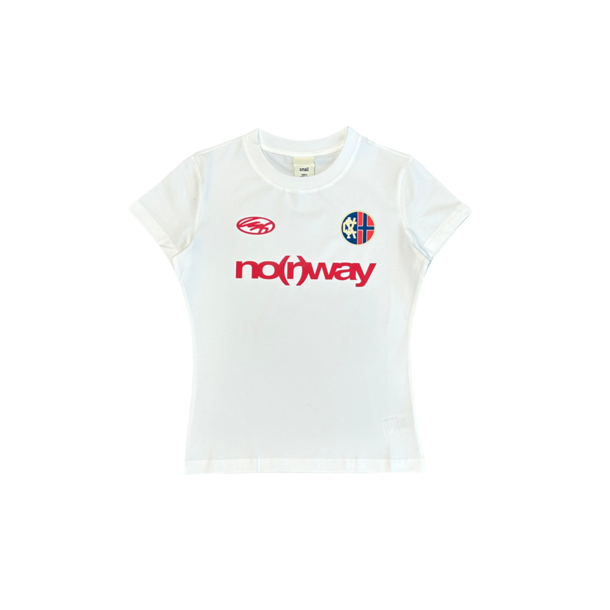 GIRLY TEE - NO(R)WAY WHITE