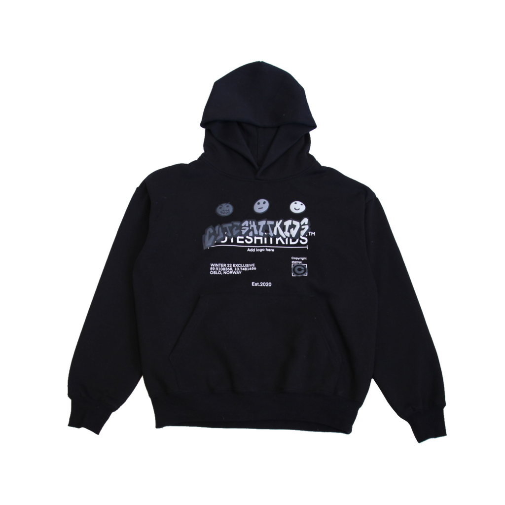 HOODIE - BLACK
