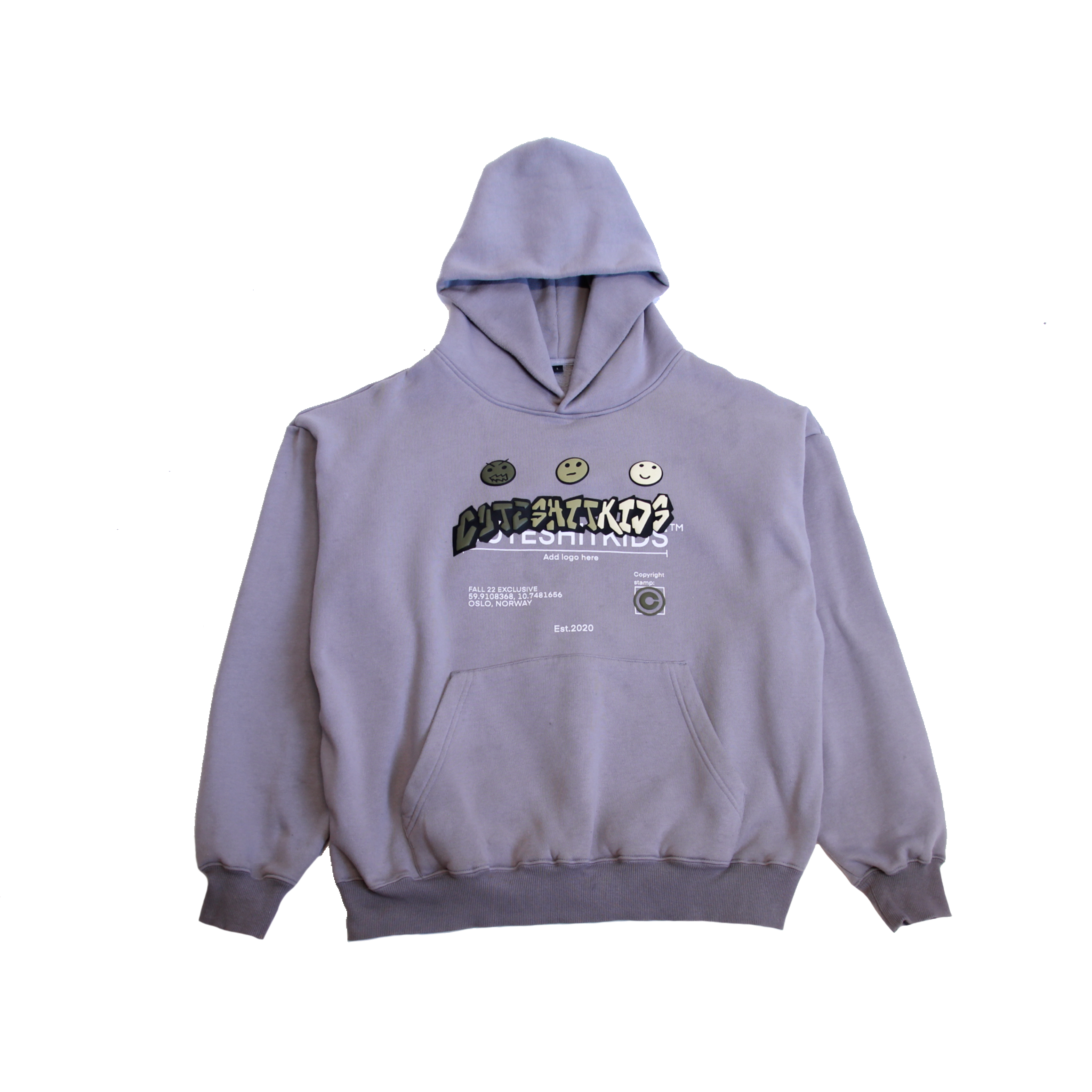 HOODIE - GREY