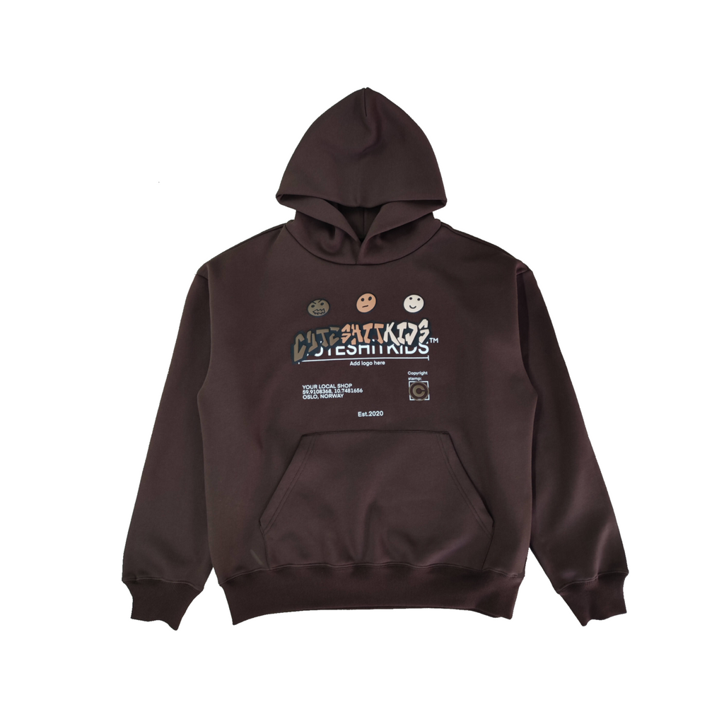 HOODIE - BROWN