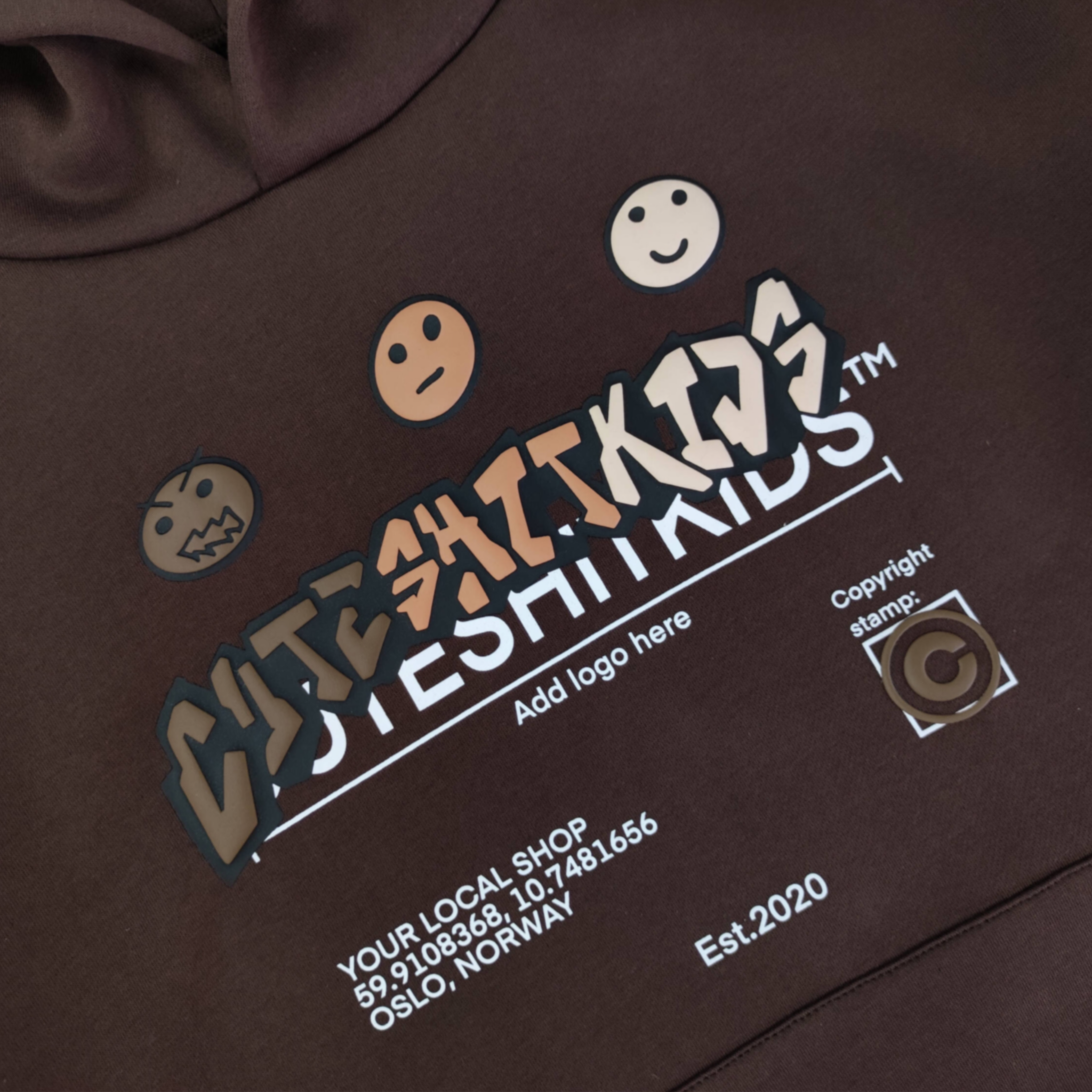 HOODIE - BROWN