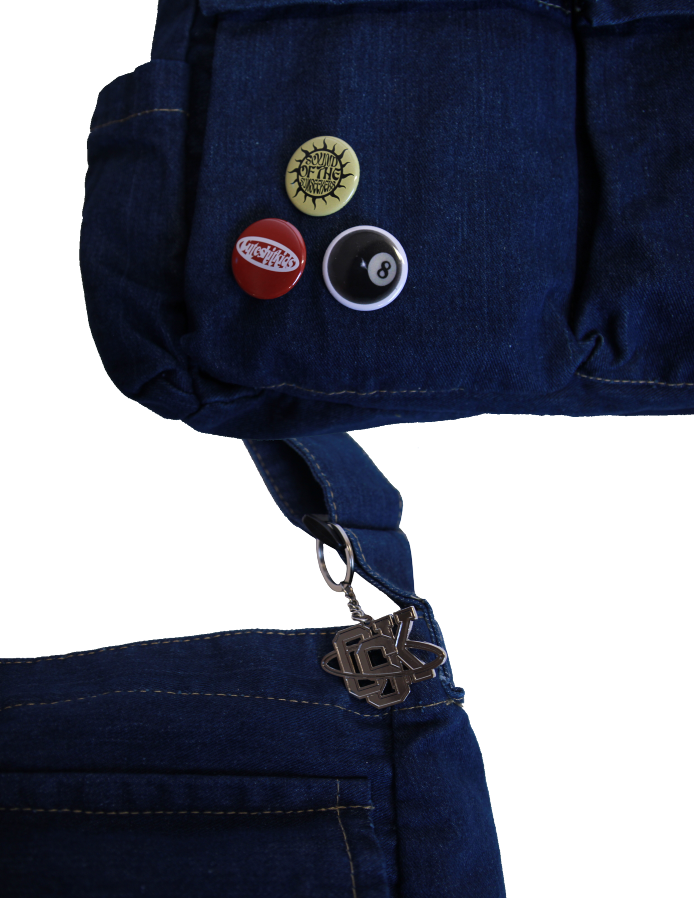 SHOULDER BAG - DENIM